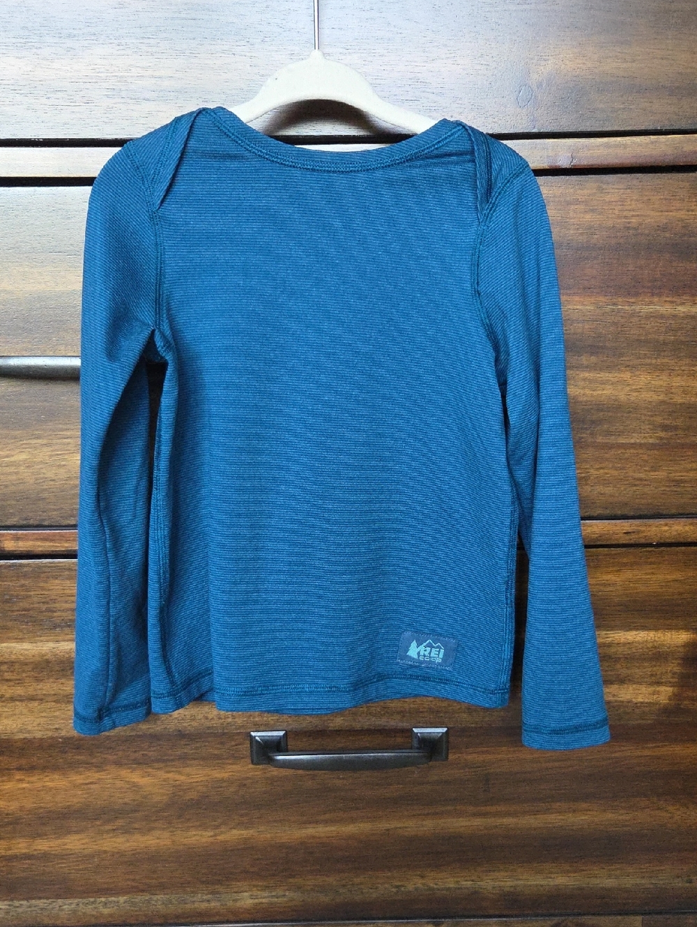 Boys 3T Long-Sleeve Thermal Blue Midweight